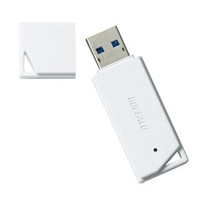 バッファロー USB3.0対応 USBメモリー バリューモデル 16GB ホワイト RUF3-K16GA-WH - 拡大画像