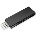 三菱化学メディア USBフラッシュメモリー 2GB USB2.0/1.1準拠スライド式 黒 USBF2GVZ1