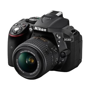 ニコン デジタル一眼レフカメラ D5300 18-55 VR II レンズキット ブラック D5300LK18-55VR2BK