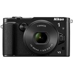 ニコン レンズ交換式アドバンストカメラ Nikon 1 V3 標準パワーズームレンズキット ブラック N1V3HPLKBK