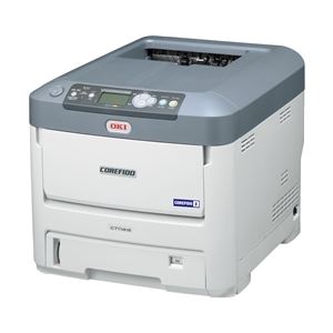 OKIデータ 【5年間無償保証/メンテナンス品無償提供】A4カラーLEDプリンタ 大量印刷 C711DN2