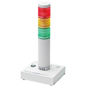 パトライト パソコン制御信号灯付インターフェースコンバータ ACアダプタなし PHE-3FB2N-RYG
