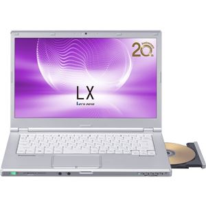 パナソニック Let's note LX5法人(Corei5-6300UvPro/4GB/HDD320GB/SMD/W7P32/14.0FullHD/電池L) CF-LX5PDHKS