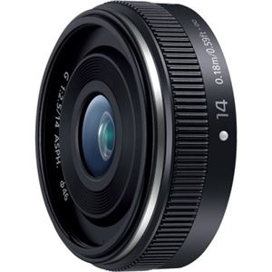 パナソニック(家電) デジタル一眼カメラ用交換レンズ LUMIX G 14mm/F2.5 II ASPH.(ブラック) H-H014A-K