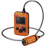 パナソニック(家電) ウェアラブルカメラ (オレンジ) HX-A500-D
