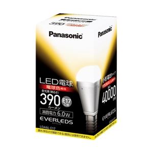 パナソニック(家電) LED電球 6.0W (電球色相当) LDA6LE17 - 拡大画像