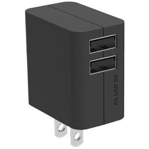 パナソニック(家電) USB出力ACアダプター (ブラック) QE-AP109-K - 拡大画像