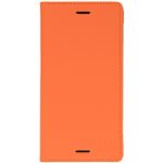 プリンストン Walk on water Xperia XPerformance用マグネットフラップ搭載手帳型ケース(オレンジ) WOW-XXPFM-OR