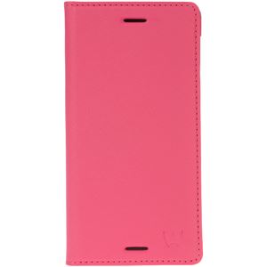 プリンストン Walk on water Xperia XPerformance用マグネットフラップ搭載手帳型ケース(ピンク) WOW-XXPFM-PK