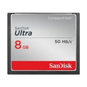 サンディスク ウルトラ コンパクトフラッシュカード 8GB SDCFHS-008G-J35 - 拡大画像