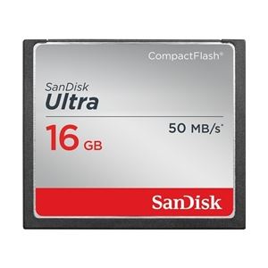 サンディスク ウルトラ コンパクトフラッシュカード 16GB SDCFHS-016G-J35 - 拡大画像