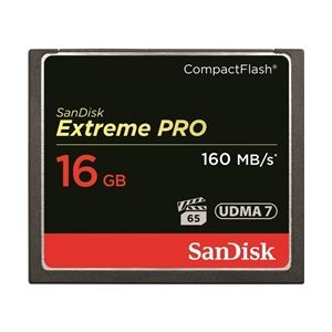 サンディスク エクストリーム プロ コンパクトフラッシュカード 16GB SDCFXPS-016G-J61 - 拡大画像