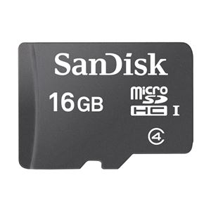 サンディスク スタンダード microSDHCカード 16GB SDSDQ-016G-J35U - 拡大画像