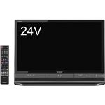 シャープ 24V型地上・BS・110度CSデジタルハイビジョン液晶テレビ BD/HDD500GB内蔵ブラック系 LC-24R30-B