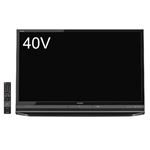 シャープ BDドライブ＆1TB HDD内蔵・40V型地上・BS・110度CSデジタルフルハイビジョン液晶テレビビジュアルモーションガイド・2番組同時録画・ブラック系 LC-40R30-B