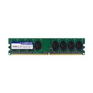 シリコンパワー メモリモジュール 240Pin DIMM DDR2-800(PC2-6400) 2GBブリスターパッケージ SP002GBLRU800S02 - 拡大画像