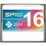 シリコンパワー コンパクトフラッシュカード 200倍速 16GB 永久保証 SP016GBCFC200V10