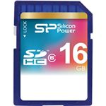 シリコンパワー SDHCメモリーカード 16GB (Class6) 永久保証 SP016GBSDH006V10