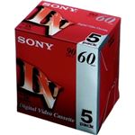 SONY ミニDVカセット 60分 ICメモリーなし 5本組 5DVM60R3