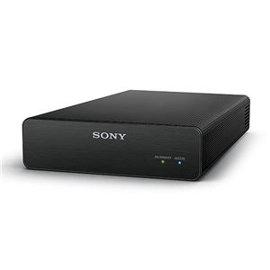 SONY TV録画用 据え置き型外付けHDD(3TB) ブラック 縦置き・横置き自由なアルミパネル付属 HD-V3 - 拡大画像