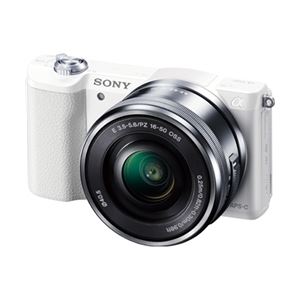 SONY デジタル一眼カメラ α5100 パワーズームレンズキット ホワイト ILCE-5100L/W