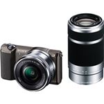 SONY デジタル一眼カメラ α5100 ダブルズームレンズキット ブラウン ILCE-5100Y/T