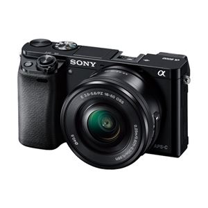 SONY デジタル一眼カメラ α6000 パワーズームレンズキット ブラック ILCE-6000L/B