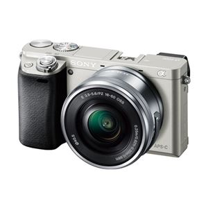 SONY デジタル一眼カメラ α6000 パワーズームレンズキット シルバー ILCE-6000L/S