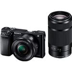 SONY デジタル一眼カメラ α6000 ダブルズームレンズキット ブラック ILCE-6000Y/B