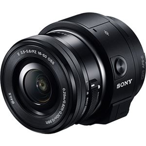 SONY レンズスタイルカメラ QX1 パワーズームレンズキット ブラック ILCE-QX1L/B