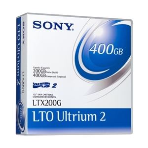 SONY LTO Ultrium2データカートリッジ 200GB/400GB リライタブル LTX200GR
