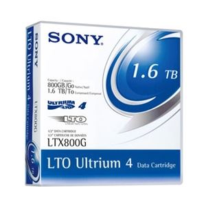 SONY LTO Ultrium4データカートリッジ 800GB/1.6TB リライタブル LTX800GR - 拡大画像