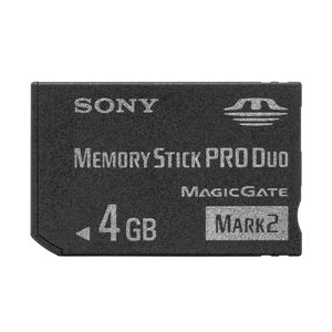 SONY メモリースティック Pro Duo Mark2 4GB MS-MT4G - 拡大画像