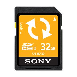 SONY SDHCメモリーカード 32GB (バックアップ機能付) SN-BA32 F - 拡大画像
