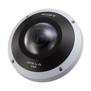 SONY ネットワークカメラ ドーム型 360度全方位5メガピクセルCMOSイメージセンサー SNC-HM662 商品画像