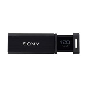 SONY USB3.0対応 ノックスライド式高速(226MB/s)USBメモリー 128GB ブラックキャップレス USM128GQX B - 拡大画像