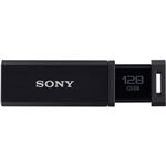 SONY USB3.0対応 ノックスライド式高速(226MB/s)USBメモリー 128GB ブラックキャップレス USM128GQX B