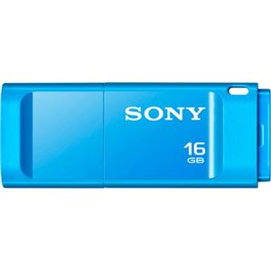 SONY USB3.0対応 スマートキャップ付きUSBメモリー 16GB ブルー USM16X L