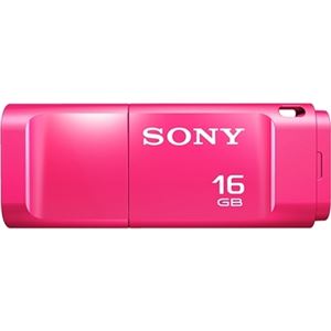 SONY USB3.0対応 スマートキャップ付きUSBメモリー 16GB ピンク USM16X P