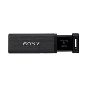 SONY USB3.0対応 ノックスライド式高速(226MB/s)USBメモリー 32GB ブラックキャップレス USM32GQX B - 拡大画像
