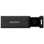 SONY USB3.0対応 ノックスライド式高速(226MB/s)USBメモリー 32GB ブラックキャップレス USM32GQX B