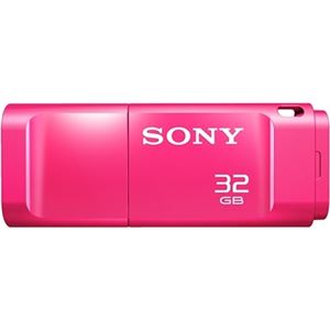 SONY USB3.0対応 スマートキャップ付きUSBメモリー 32GB ピンク USM32X P