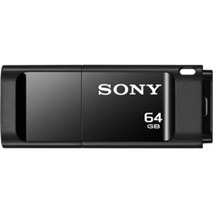 SONY USB3.0対応 スマートキャップ付きUSBメモリー 64GB ブラック USM64X B - 拡大画像
