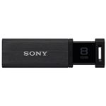 SONY USB3.0対応 ノックスライド式高速(110MB/s)USBメモリー 8GB ブラックキャップレス USM8GQX B