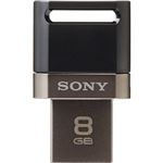 SONY USB2.0対応 スマートフォン・タブレットにも使えるUSBメモリー 8GB ブラック USM8SA1 B