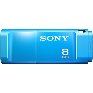 SONY USB3.0対応 スマートキャップ付きUSBメモリー 8GB ブルー USM8X L - 拡大画像