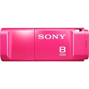 SONY USB3.0対応 スマートキャップ付きUSBメモリー 8GB ピンク USM8X P - 拡大画像