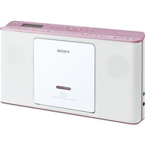 SONY CDラジオ ピンク ZS-E80/P