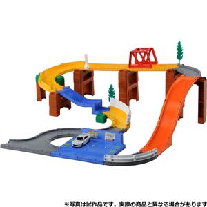 タカラトミー トミカシステム 3WAYジャンプどうろセット TOMY4904810820161