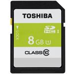 東芝(家電) SDHCメモリカード 8GB SDAR40N08G